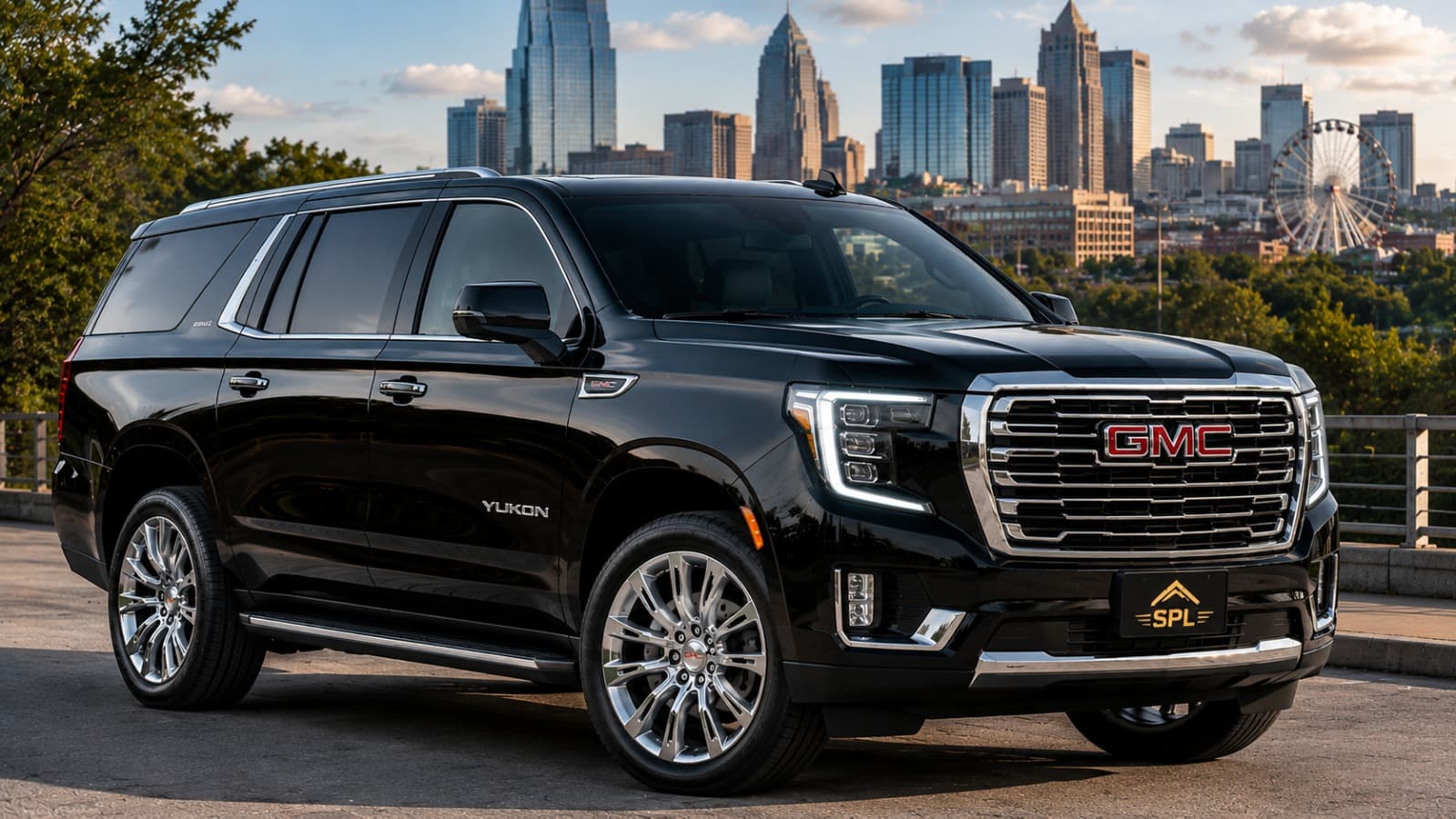 GMC Yukon Denali premium executive SUV for airport and corporate travel