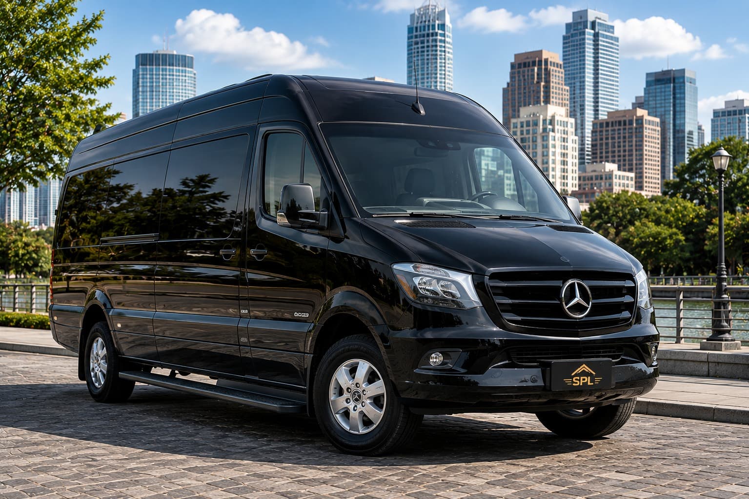 Chauffeured vehicle waiting at Hartsfield-Jackson Atlanta International Airport